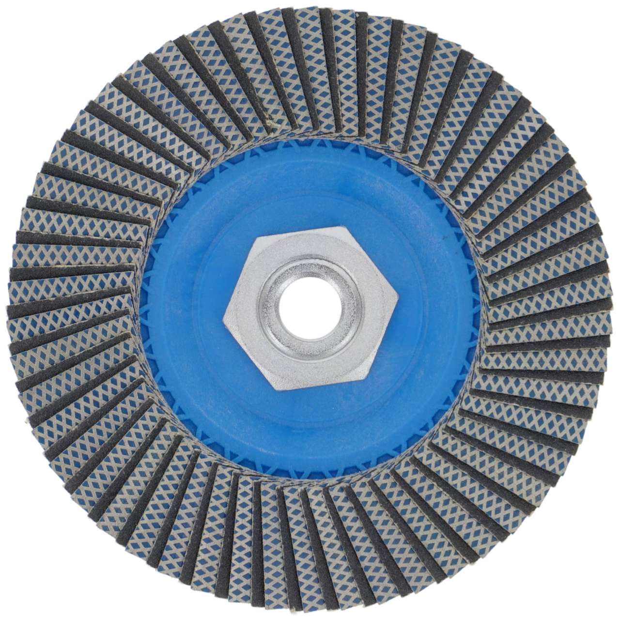 Diamant Fächerscheibe Hybrid 115mm Korn 400 grob für Fliesen, Keramik, Naturstein Diamant Fächerscheibe Hybrid 115mm Korn 400 grob für Fliesen, Keramik, Naturstein