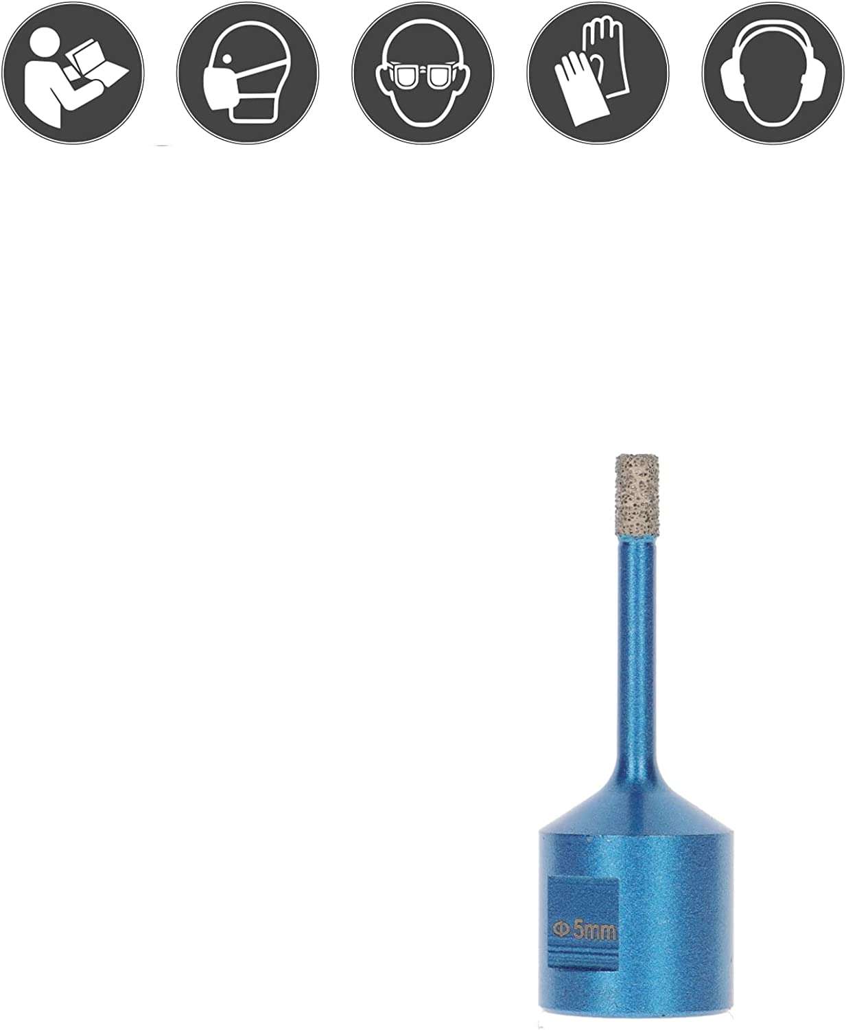 diamant fliesenbohrer db009 5mm sicherheit