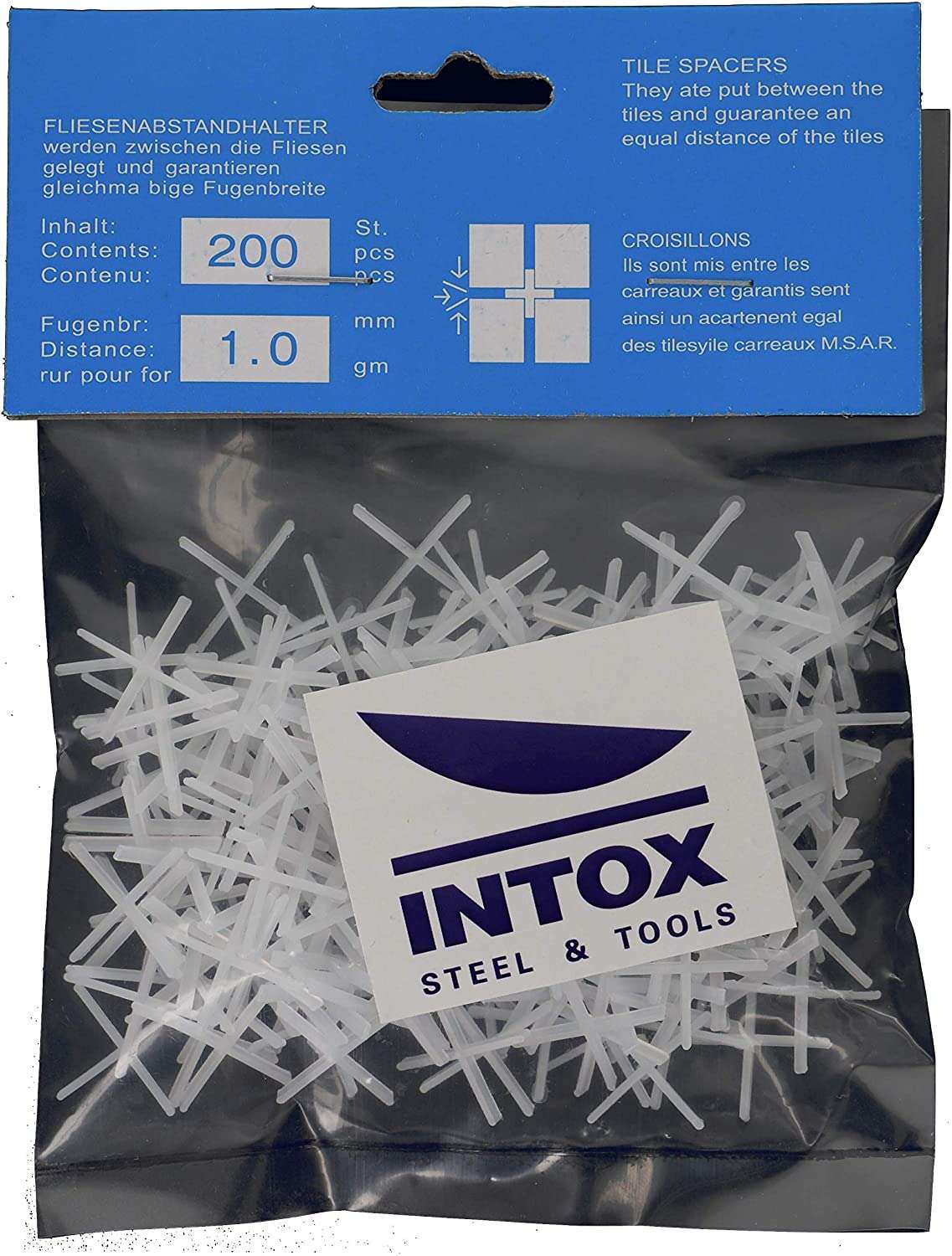 fliesenkreuze 1mm verpackung