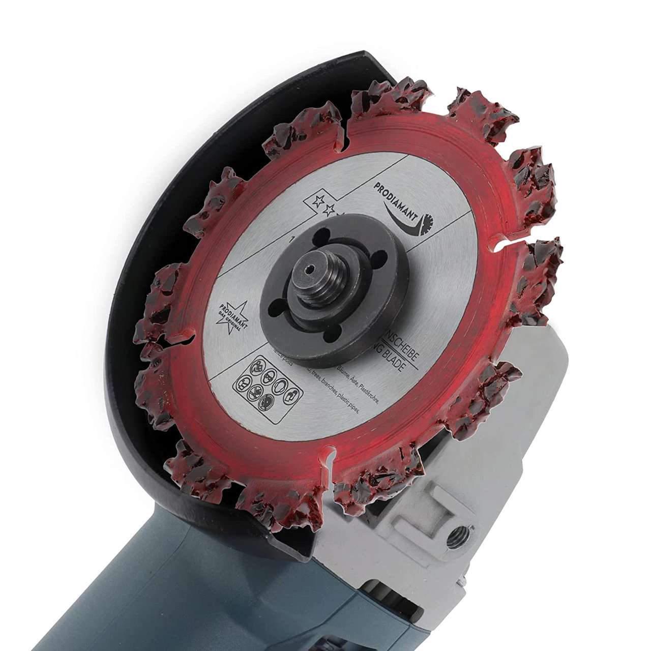 hartmetall trennscheibe woodcut 125mm auf winkelschleifer