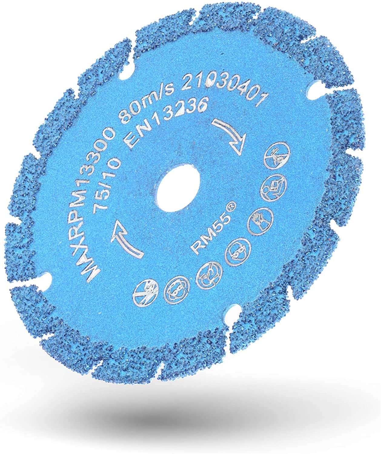 diamanttrennscheibe titanit 75mm schraeg