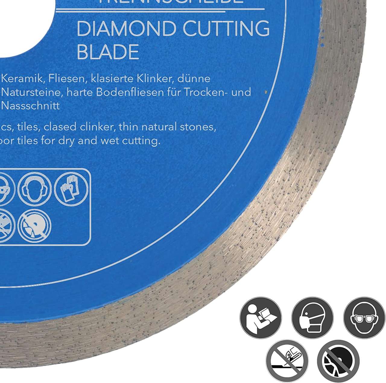 prodiamant diamanttrennscheibe fliese f702 150mm sicherheit