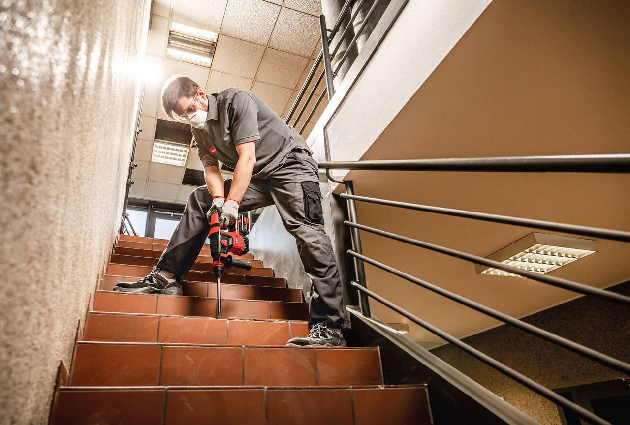 flex bohrhammer 491314 anwendung 12