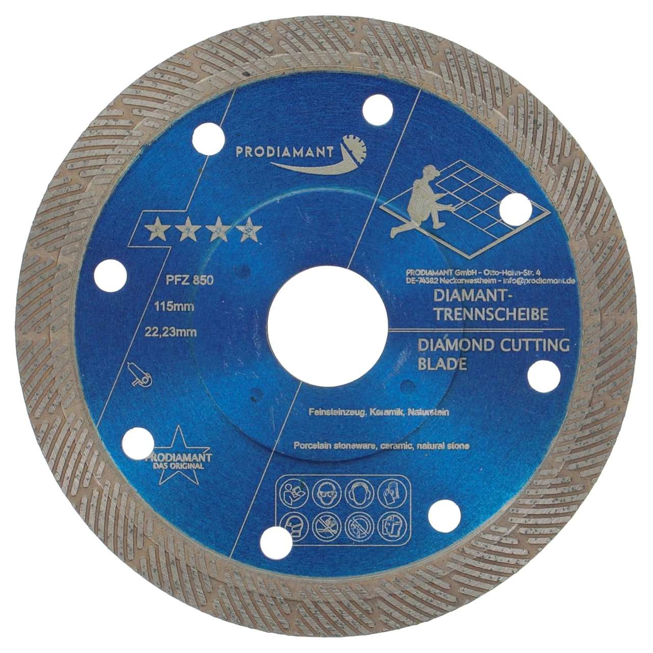 prodiamant-diamanttrennscheibe-fz850-feinsteinzeug-115mm