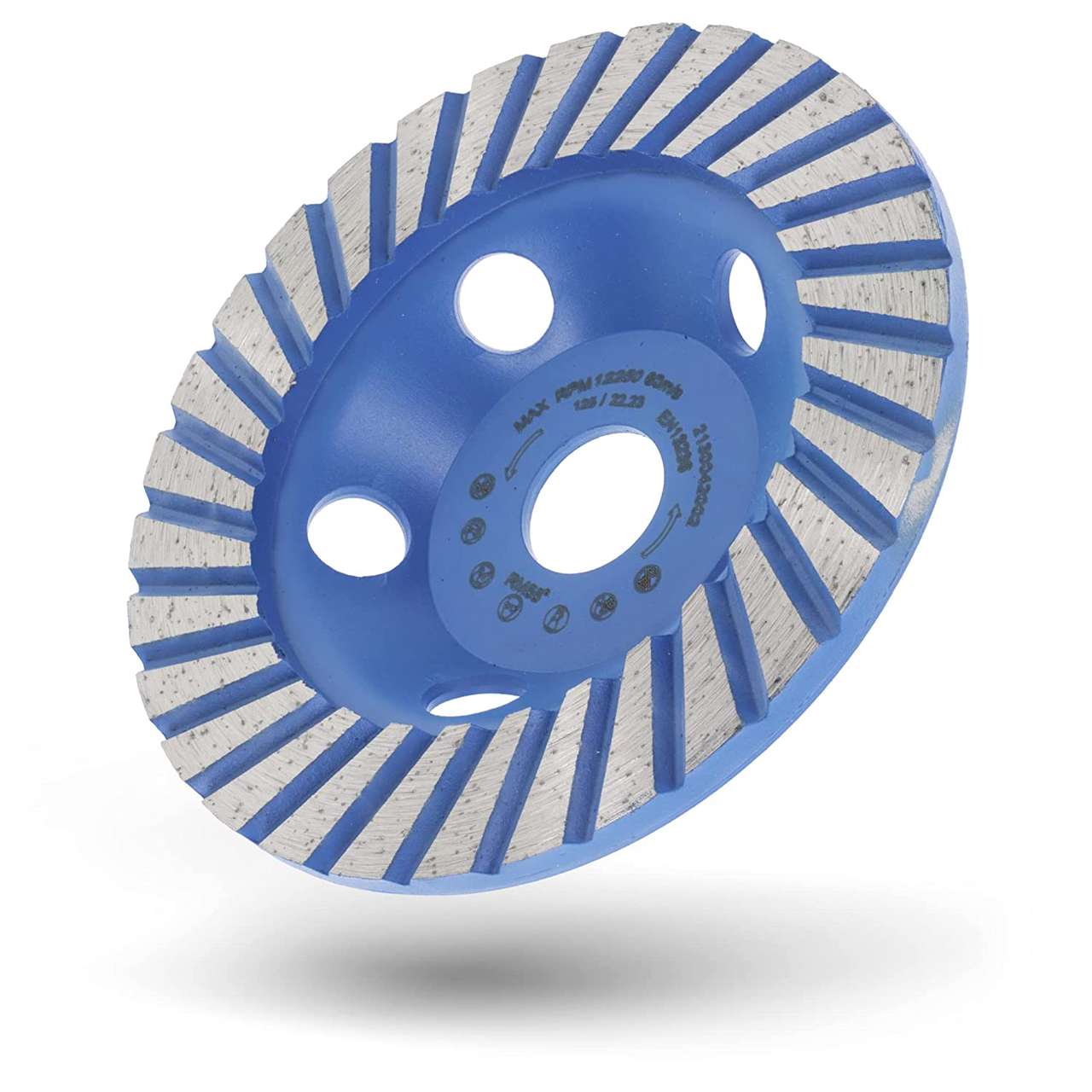 diamantschleiftopf faecher 125mm schraeg