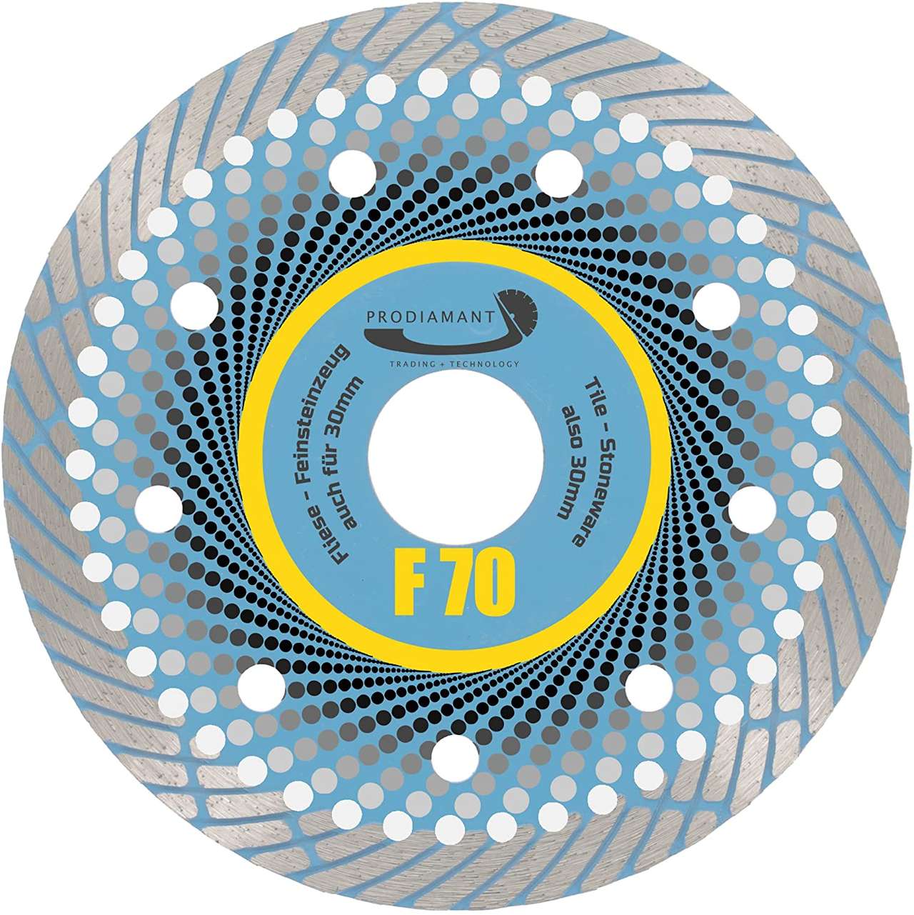 diamanttrennscheibe f70 115mm vorne