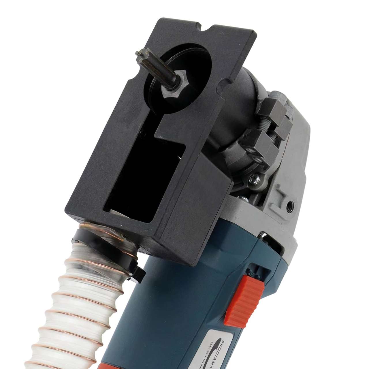 Absaugung HM Fugenfräser Kunststoff auf Winkelschleifer