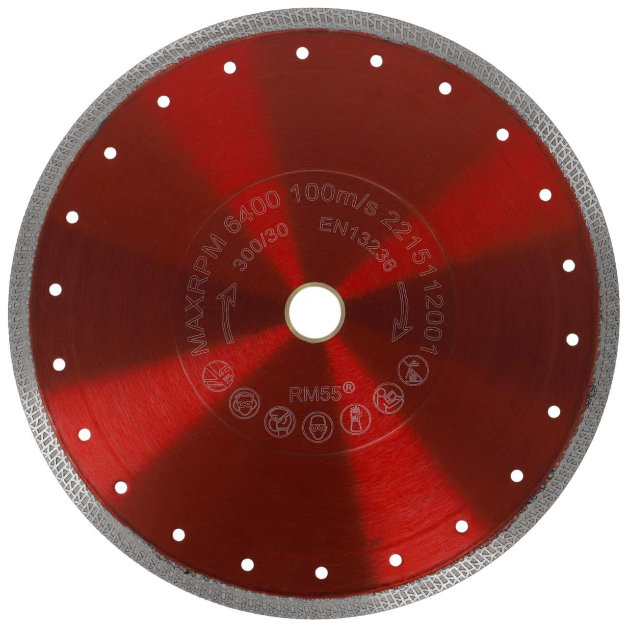 diamanttrennscheibe fliese 300mm hinten