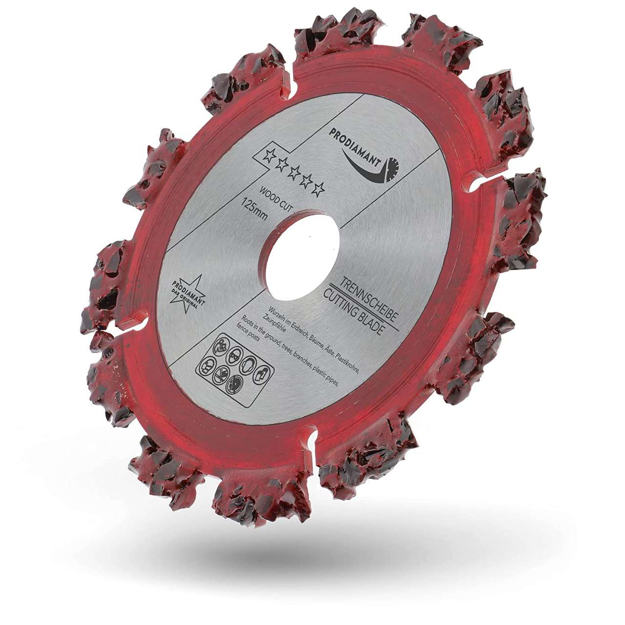 hartmetall trennscheibe woodcut 125mm schraeg