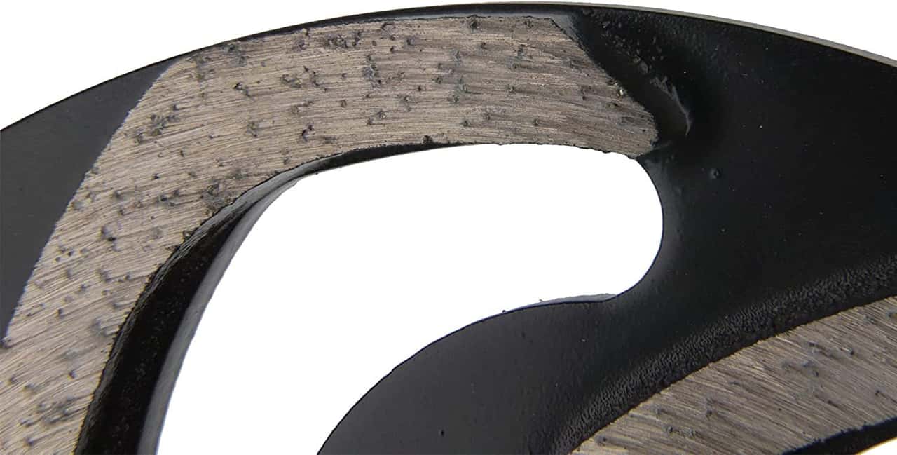 schleiftopf Boomerang 125mm segment