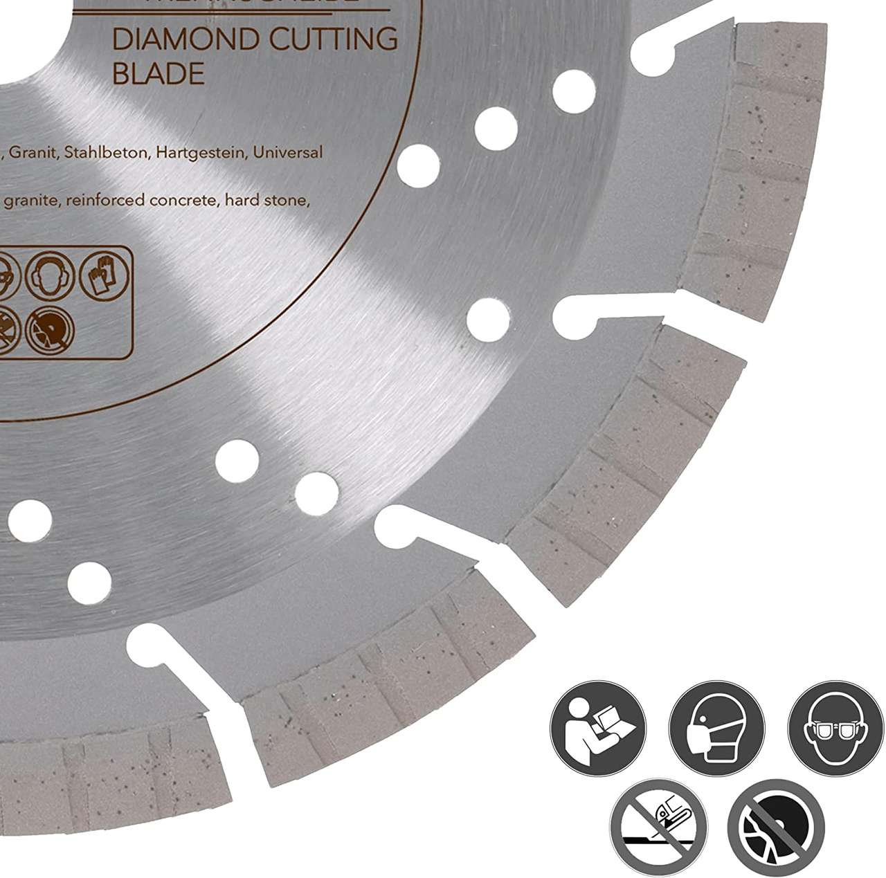 diamanttrennscheibe bg013 230mm sicherheit