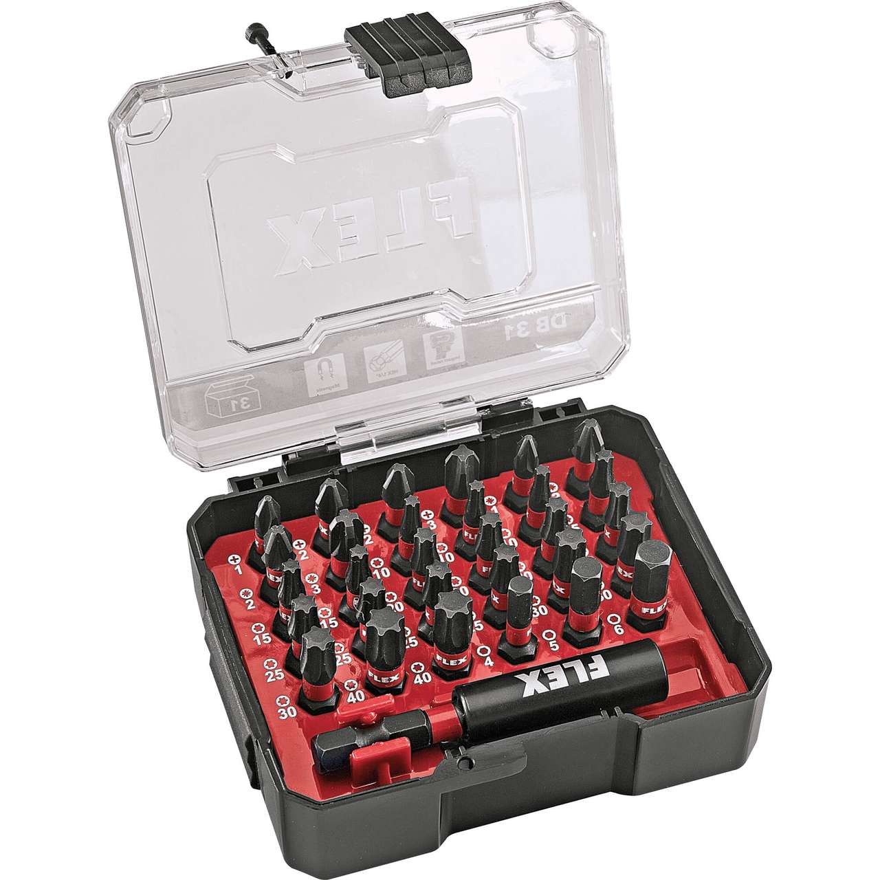 Bitset DB31 - 31-teiliges Bit-Set flex-bitset-db31-233103-main