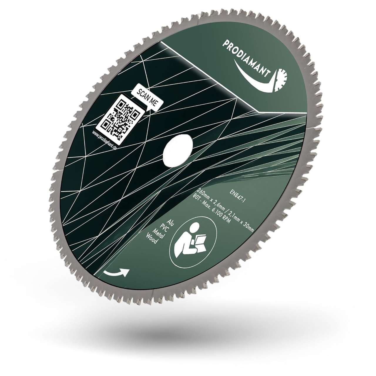 prodiamant-tct-kreissaegeblatt-260-schraeg