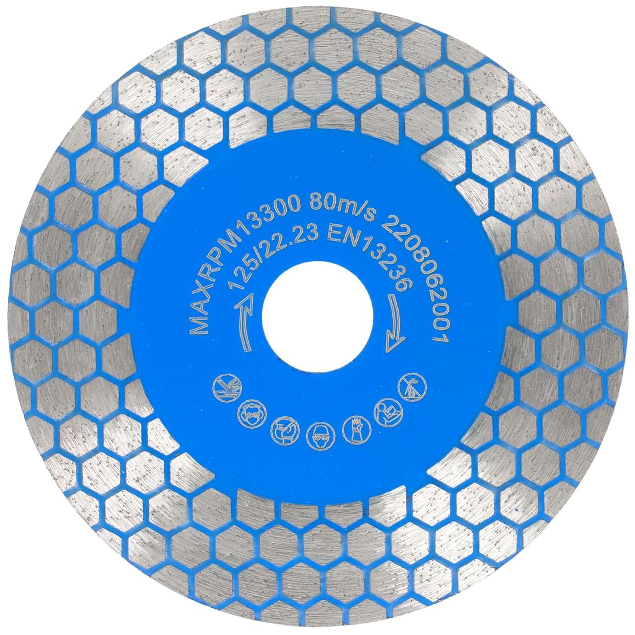 prodiamant diamanttrennscheibe jolly blau 125mm hinten