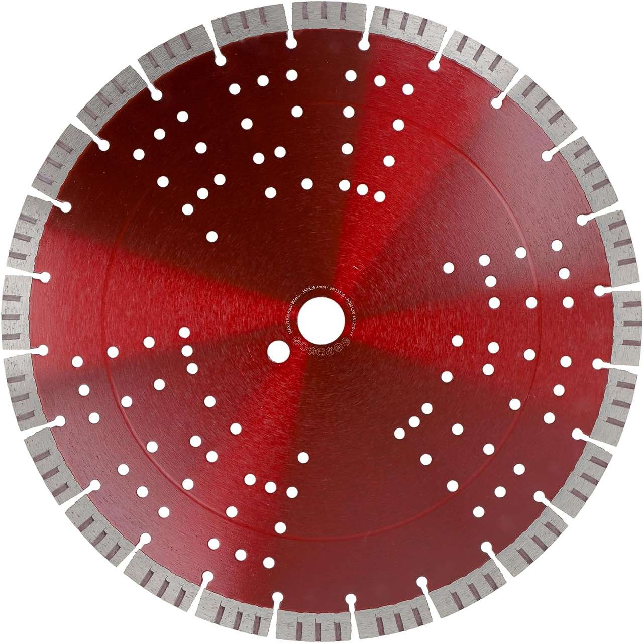 diamanttrennscheibe pro15 350mm 25 hinten