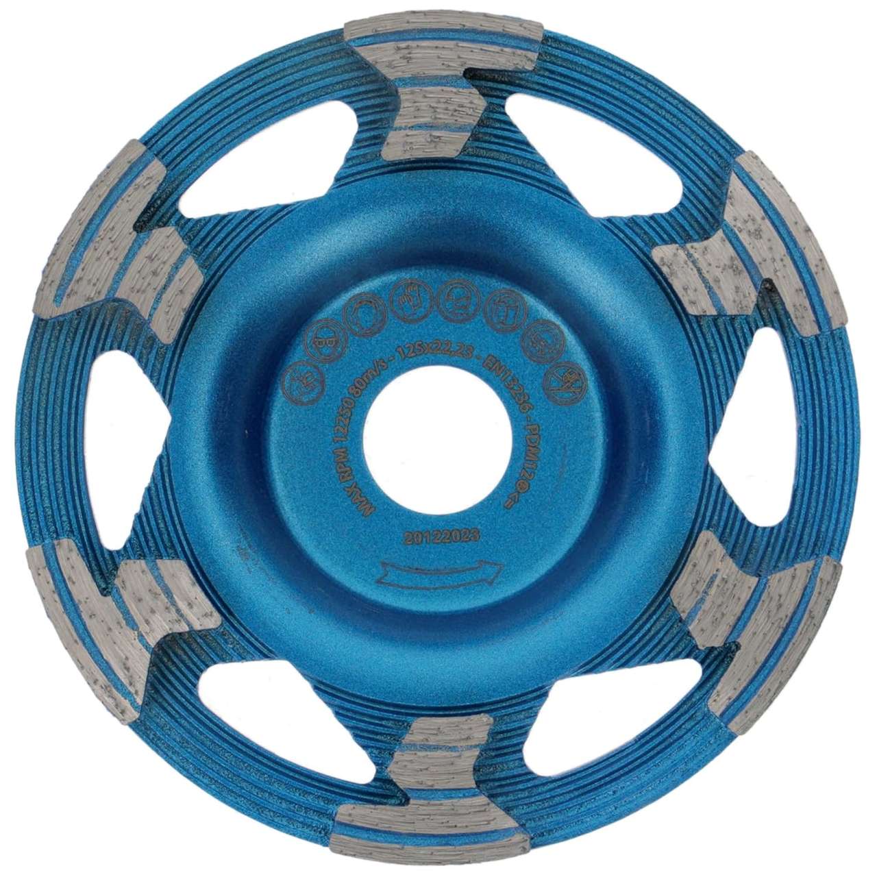 High Performance Diamantschleiftopf 125mm Betonschleifer ST50 prodiamant diamantschleiftopf st50 125 main
