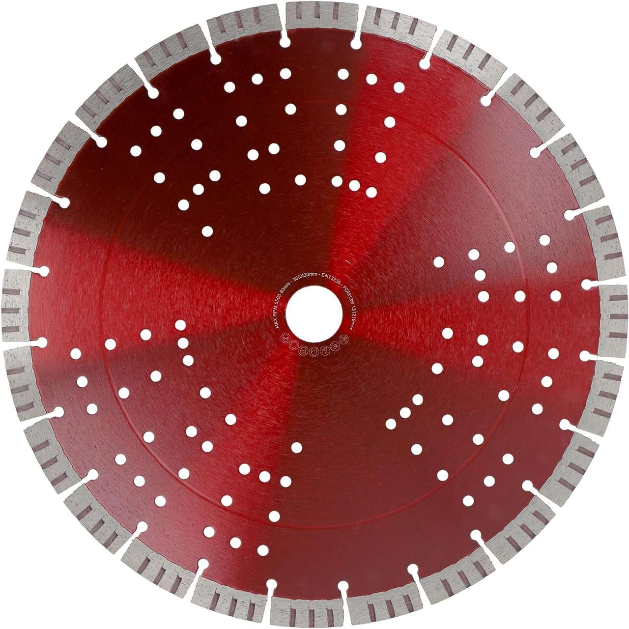 diamanttrennscheibe pro15 350mm 30 hinten
