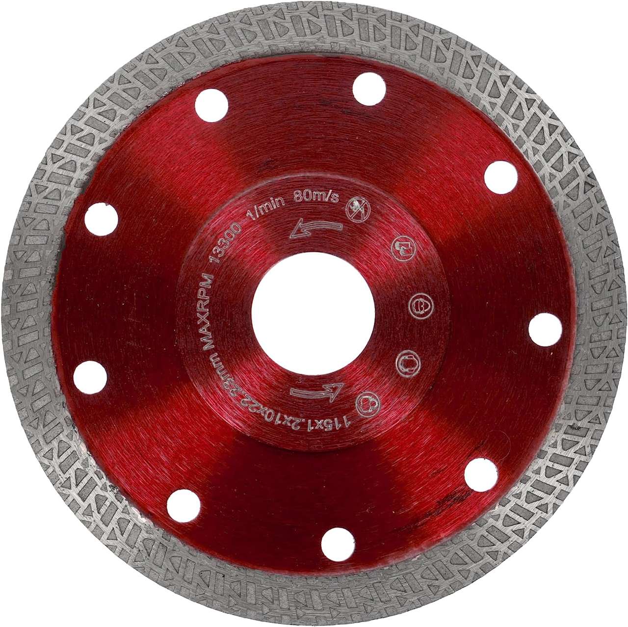 diamanttrennscheibe fliese 115mm hinten