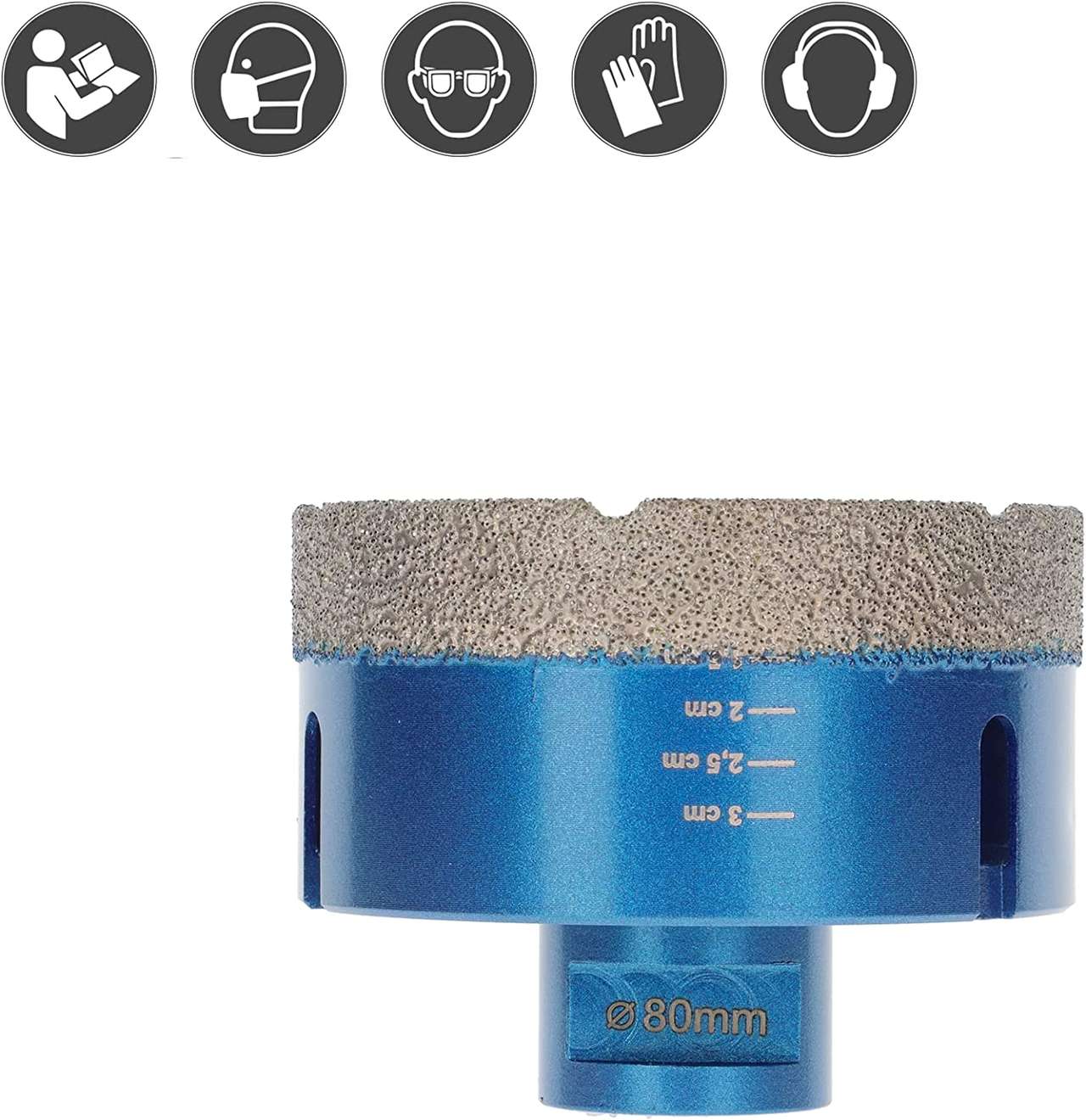 diamant fliesenbohrer db009 80mm sicherheit