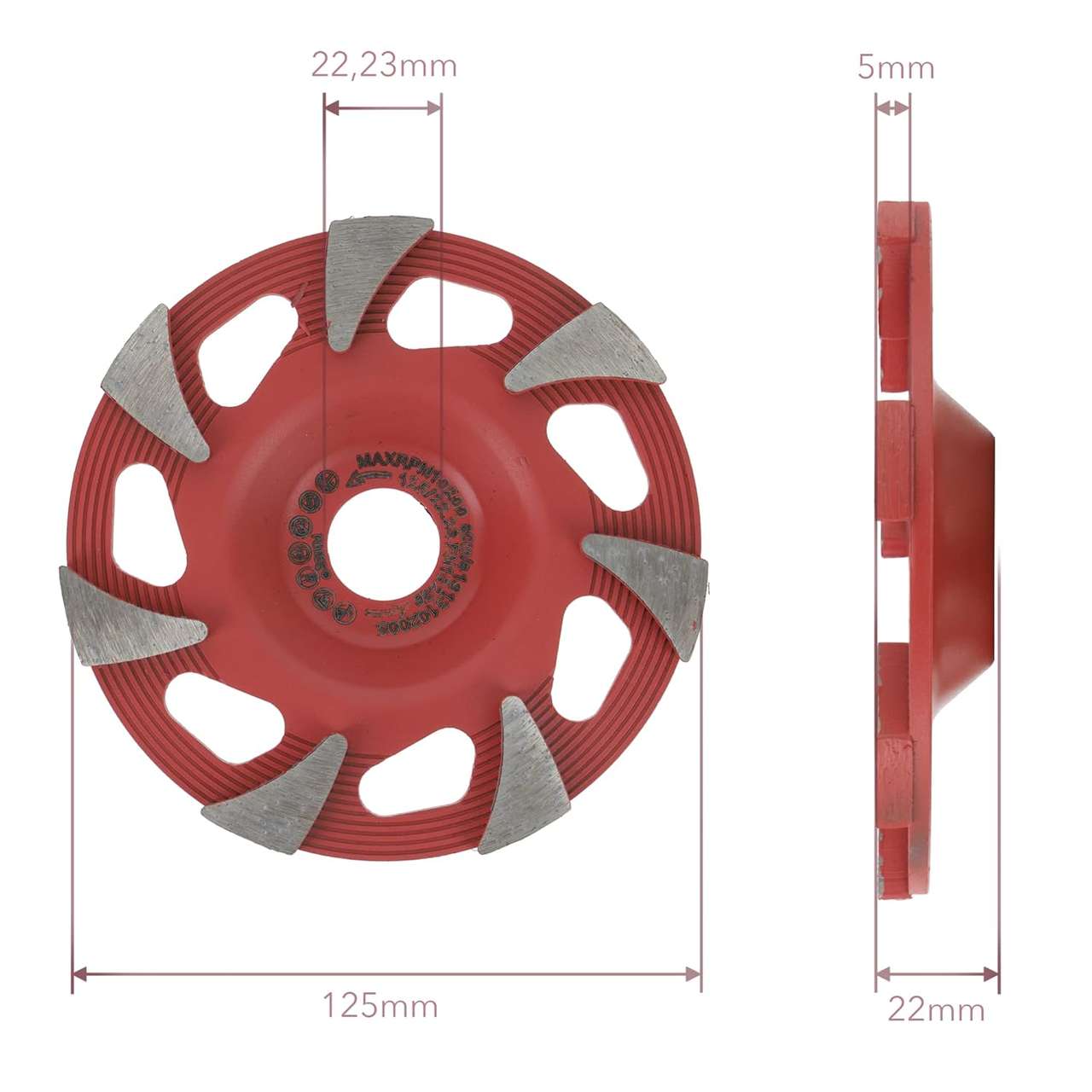 prodiamant-diamantschleiftopf-superlight-125mm-abmessung