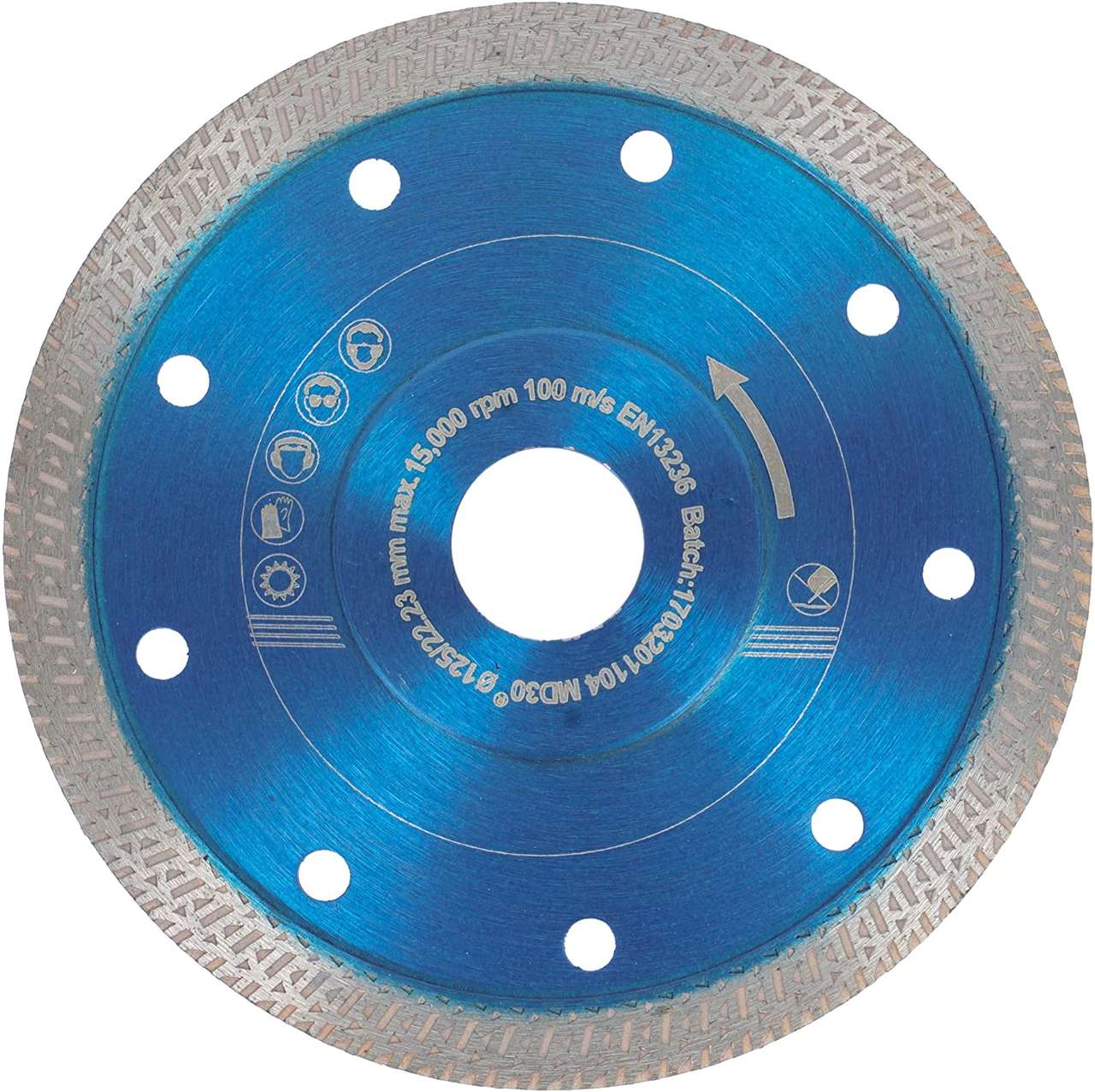 diamanttrennscheibe f50 125mm hinten