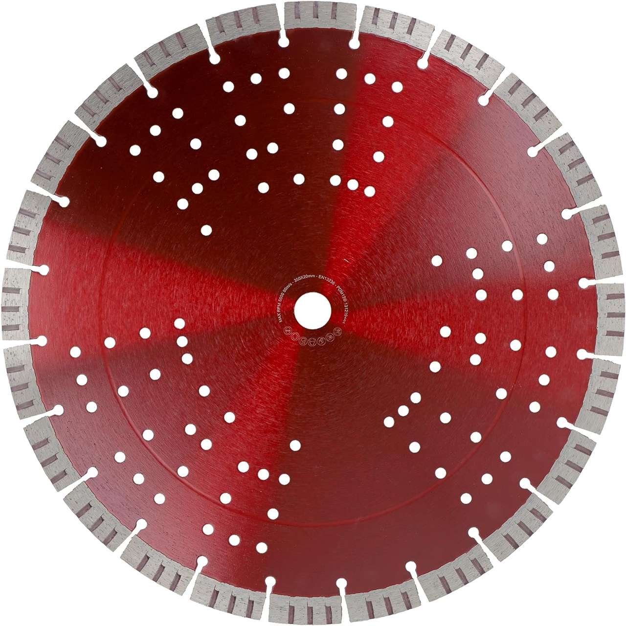 diamanttrennscheibe pro15 350mm 20 hinten