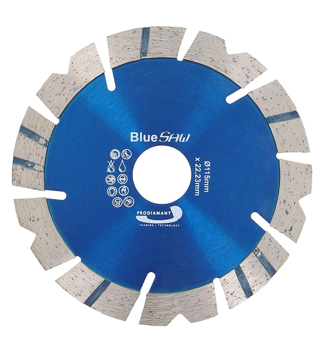 diamanttrennscheibe bluesaw 115mm