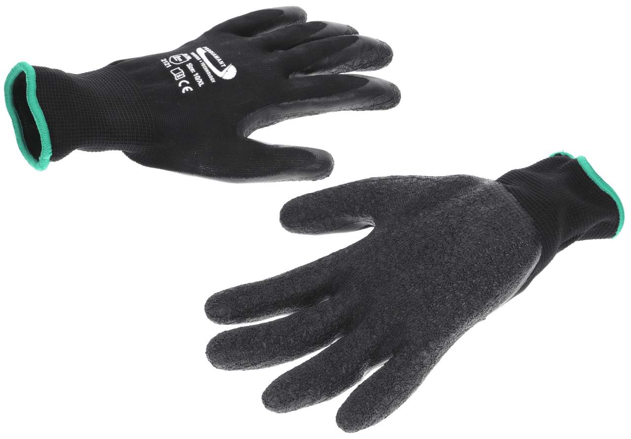 Arbeitshandschuhe für Handwerker Größe XL flexibel mit Grip Beschichtung arbeitshandschuhe prodiamant