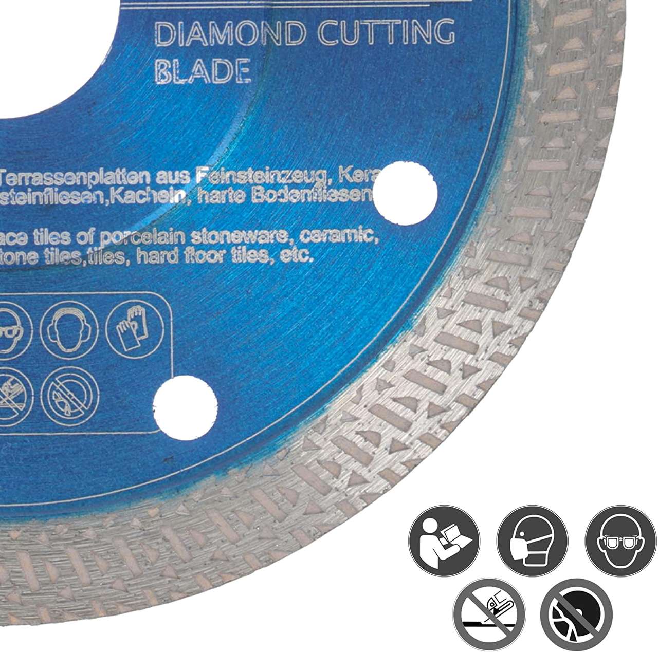 diamanttrennscheibe f50 125mm sicherheit