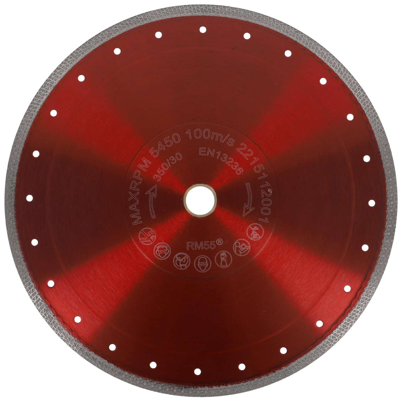 diamanttrennscheibe fliese 350mm hinten