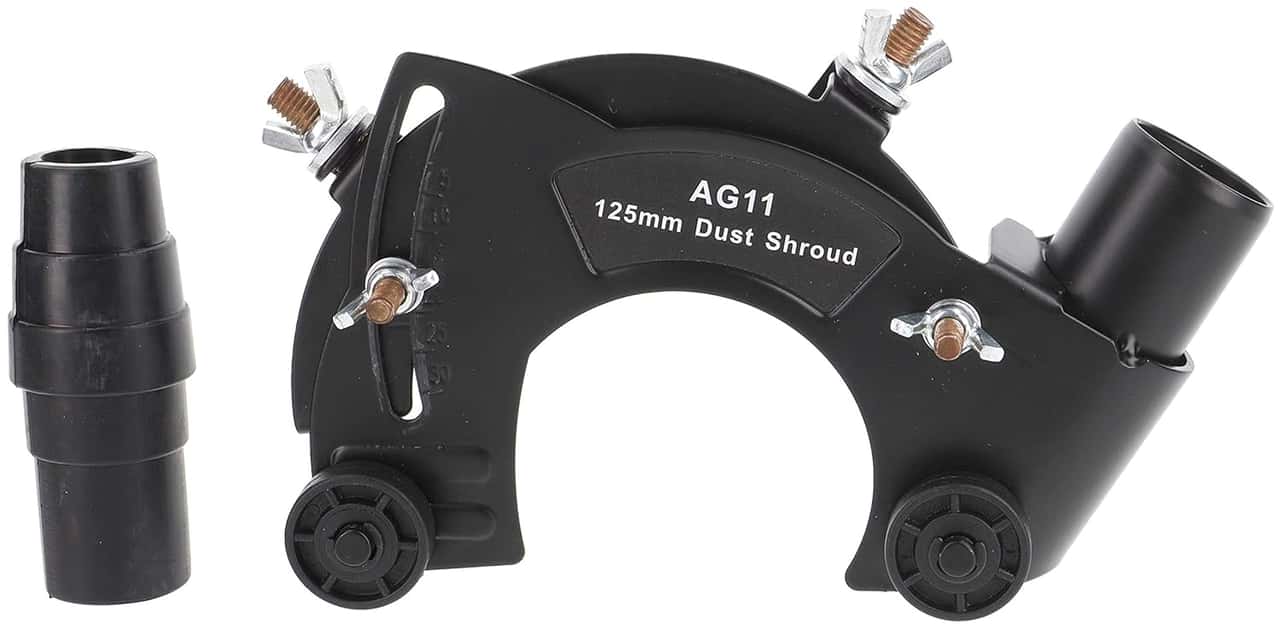 Trennscheibe Absaugung für Winkelschleifer 125mm M14 universal prodiamant absaughaube metall 125mm