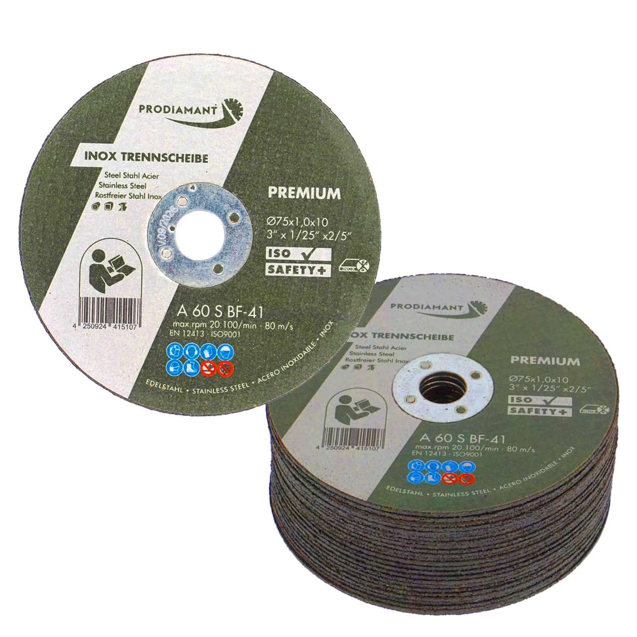prodiamant-trennscheibe-inox-75mm-stapel