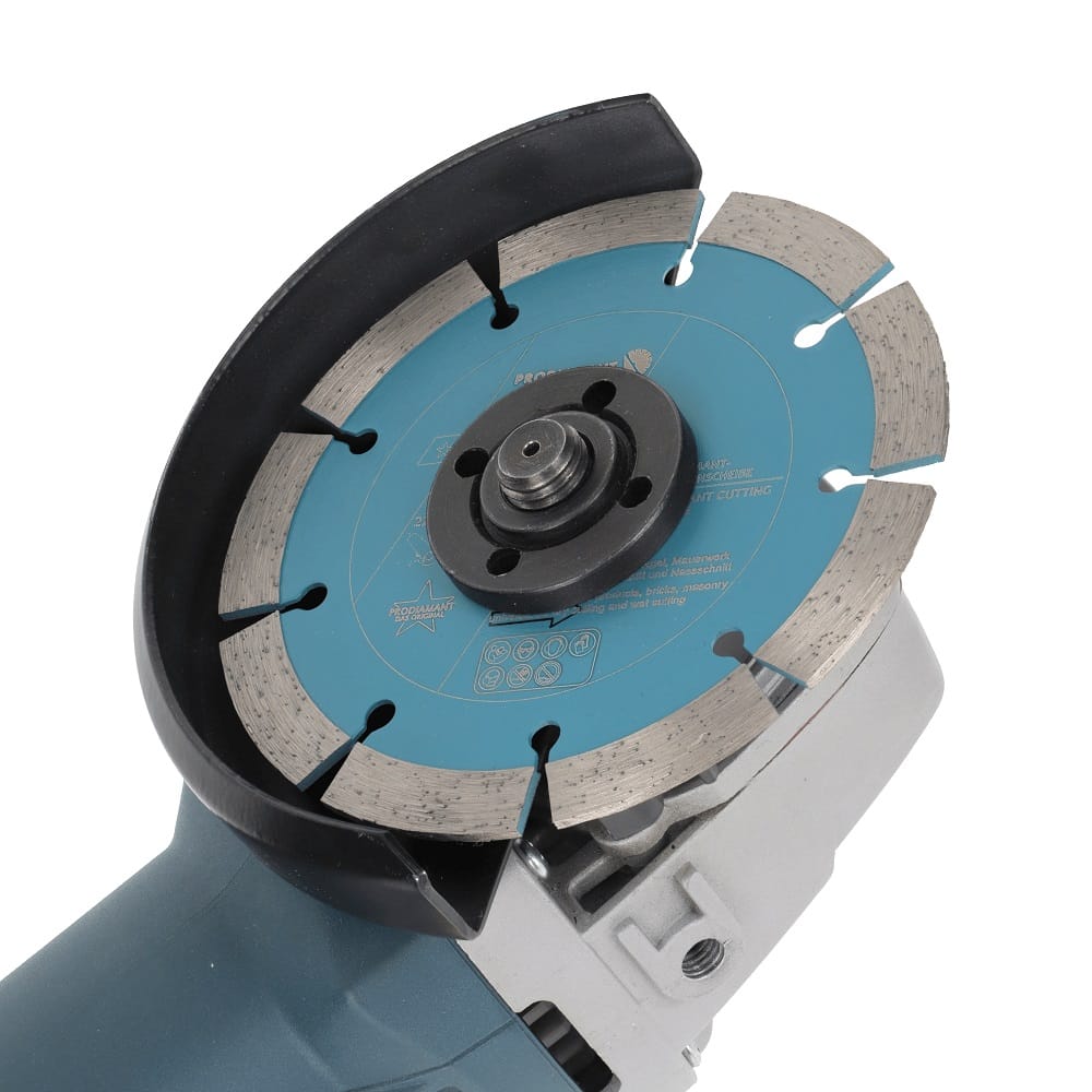 diamanttrennscheibe b14 115mm auf winkelschleifer