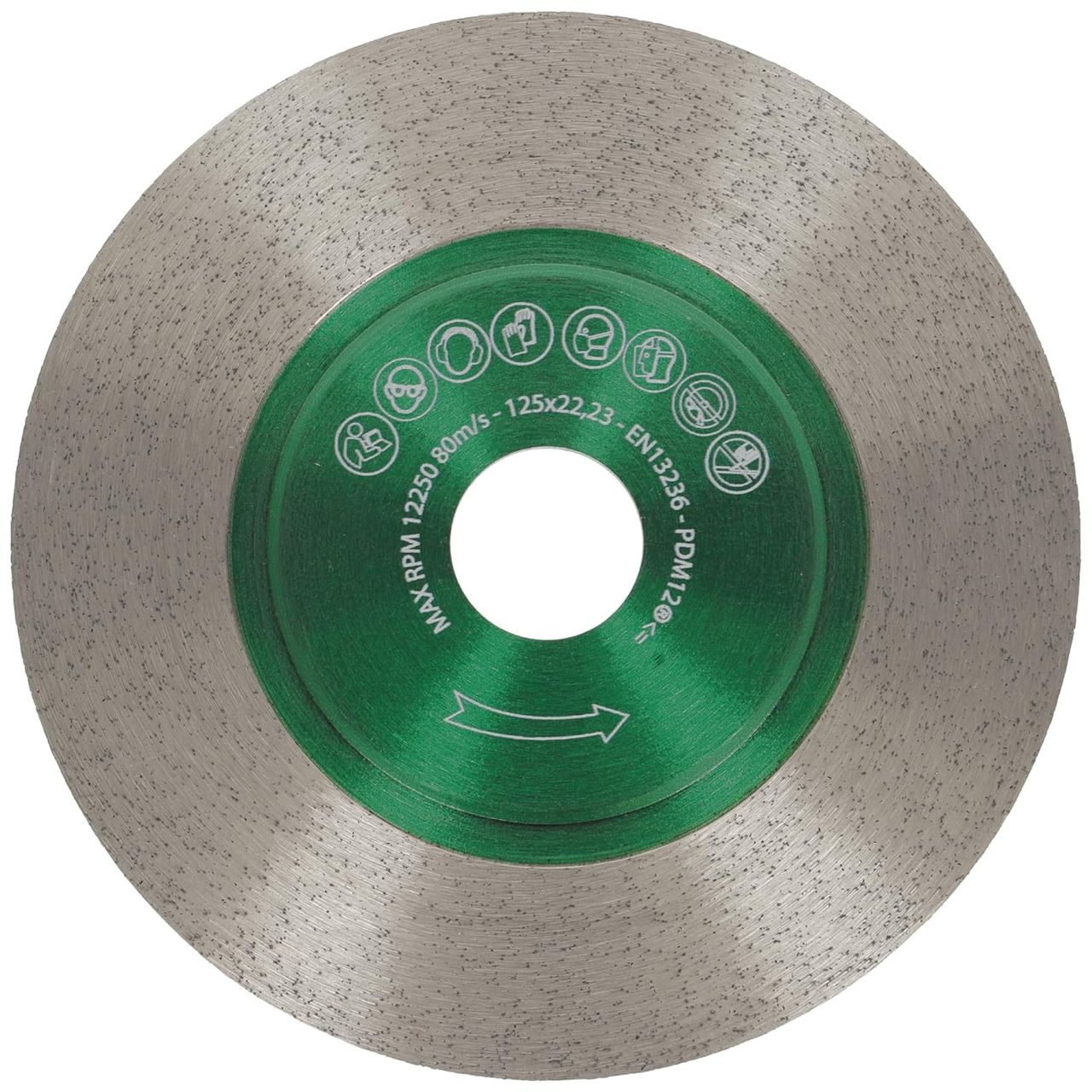 prodiamant diamanttrennscheibe fliese pro complete 125mm hinten