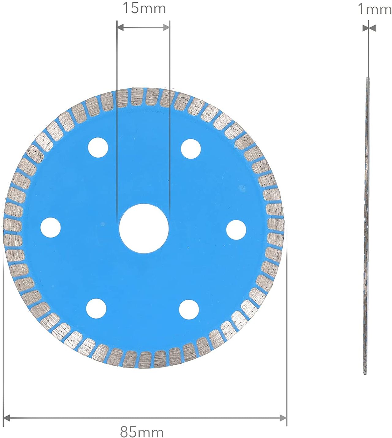 diamanttrennscheibe f33 85mm abmessung