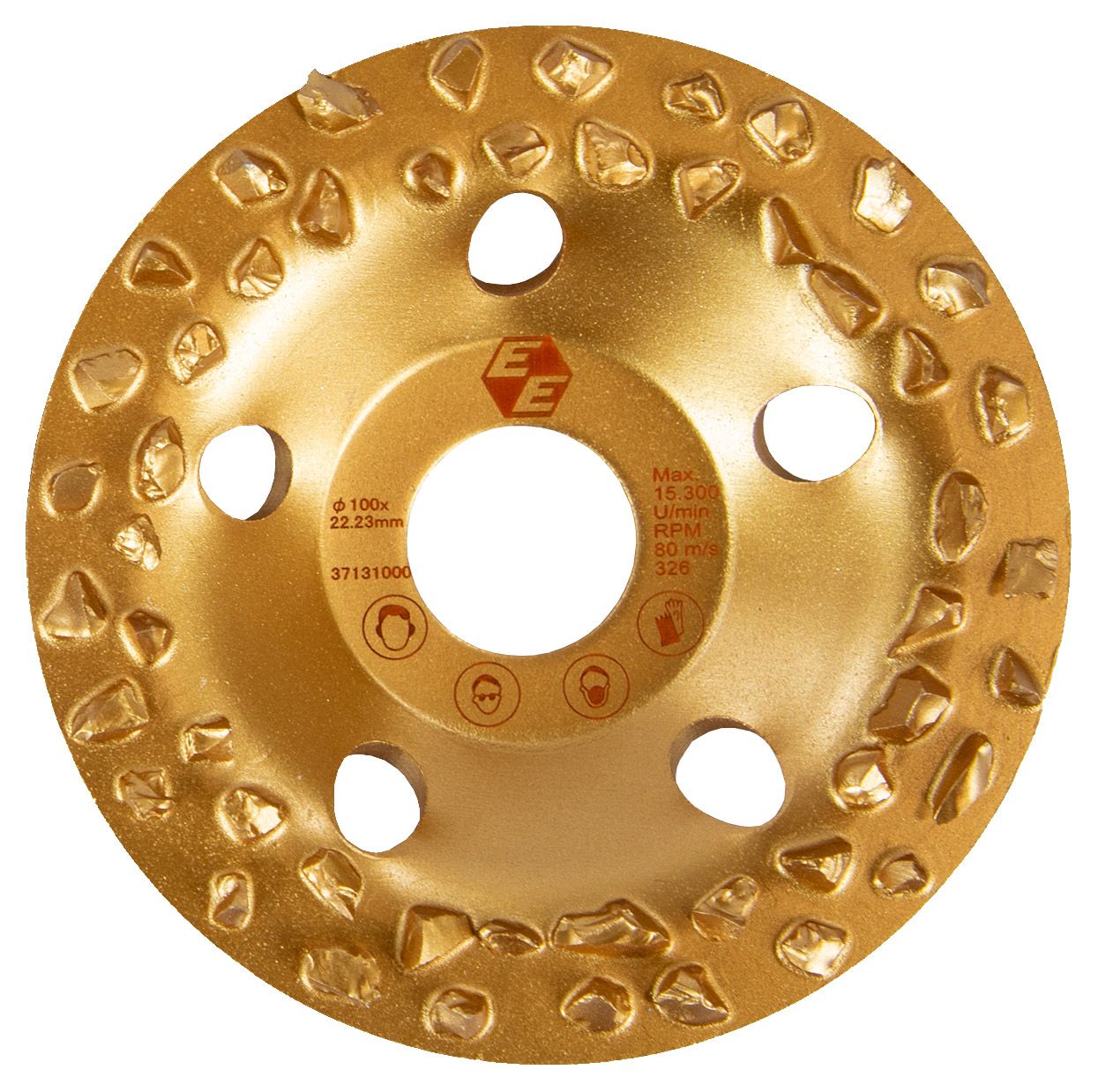 Eibenstock Hartmetall-Frässcheibe grob Ø 100 mm