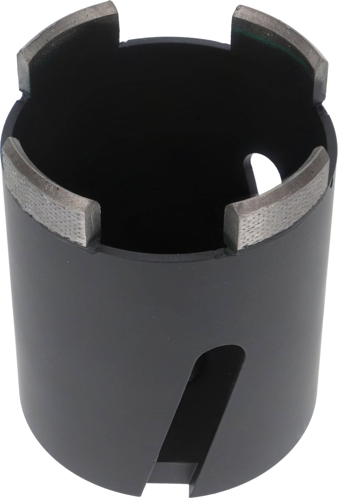 diamant-dosensenker-matrix-schwarz-68mm-schraeg-unten