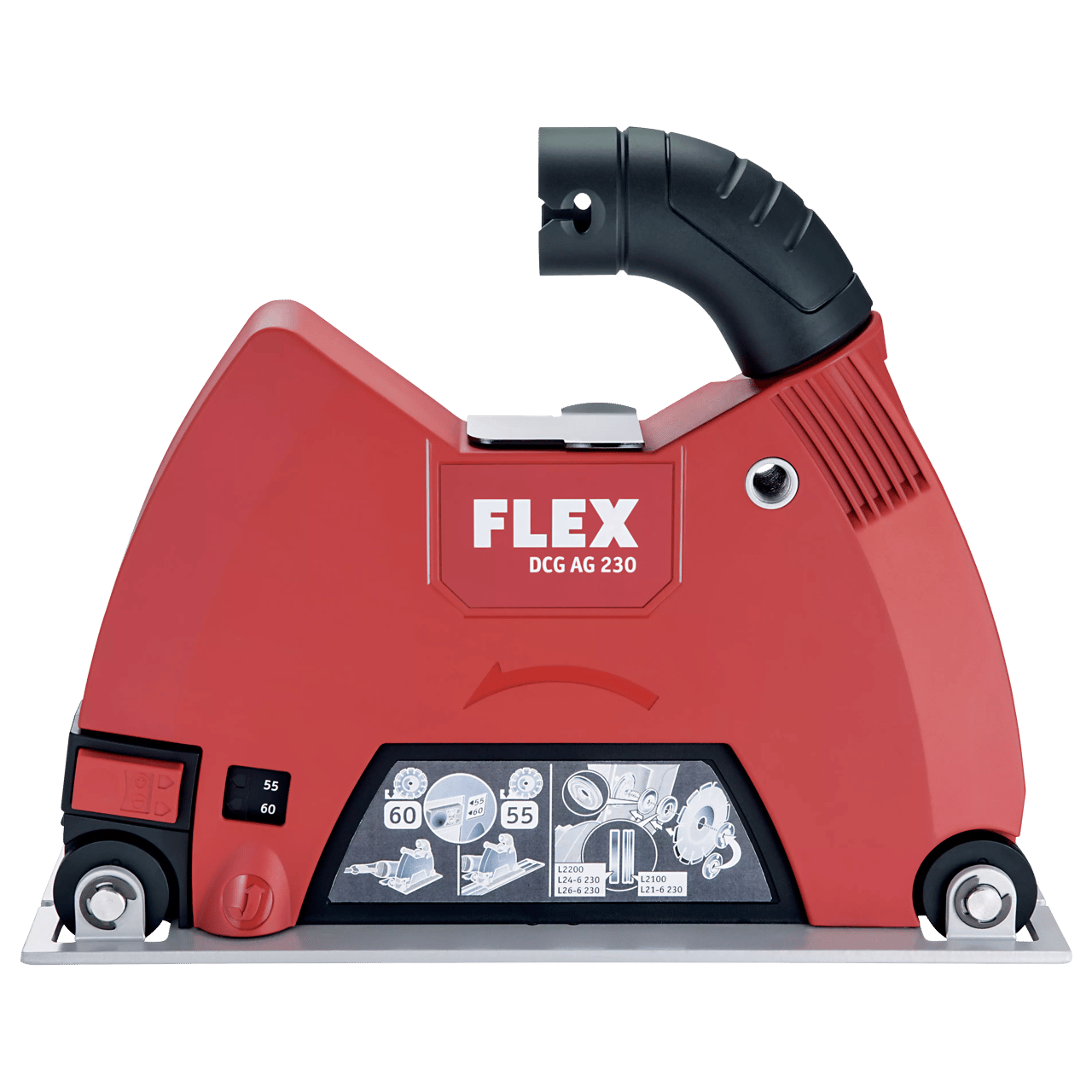 FLEX DCG AG 230 Trenn-Absaughaube für Winkelschleifer 230 mm – Ansicht 2