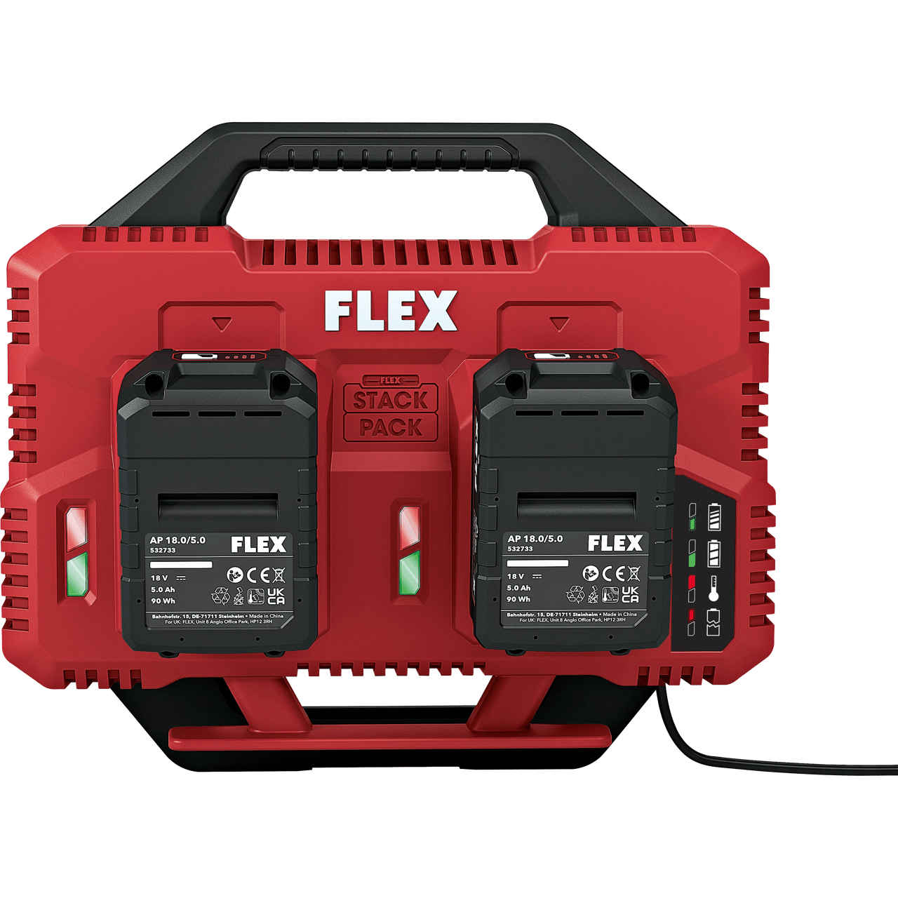 FLEX CA SP 2x 12/18 Doppel-Schnellladegerät für 12- und 18-V-Akkus – Ansicht 4