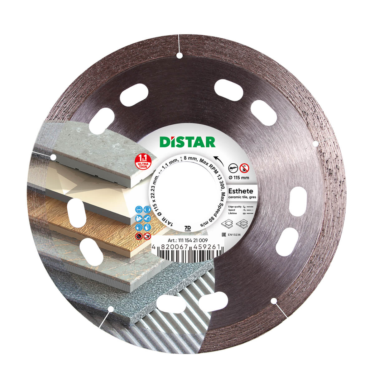 distar diamanttrennscheibe esthete fliese 115mm main