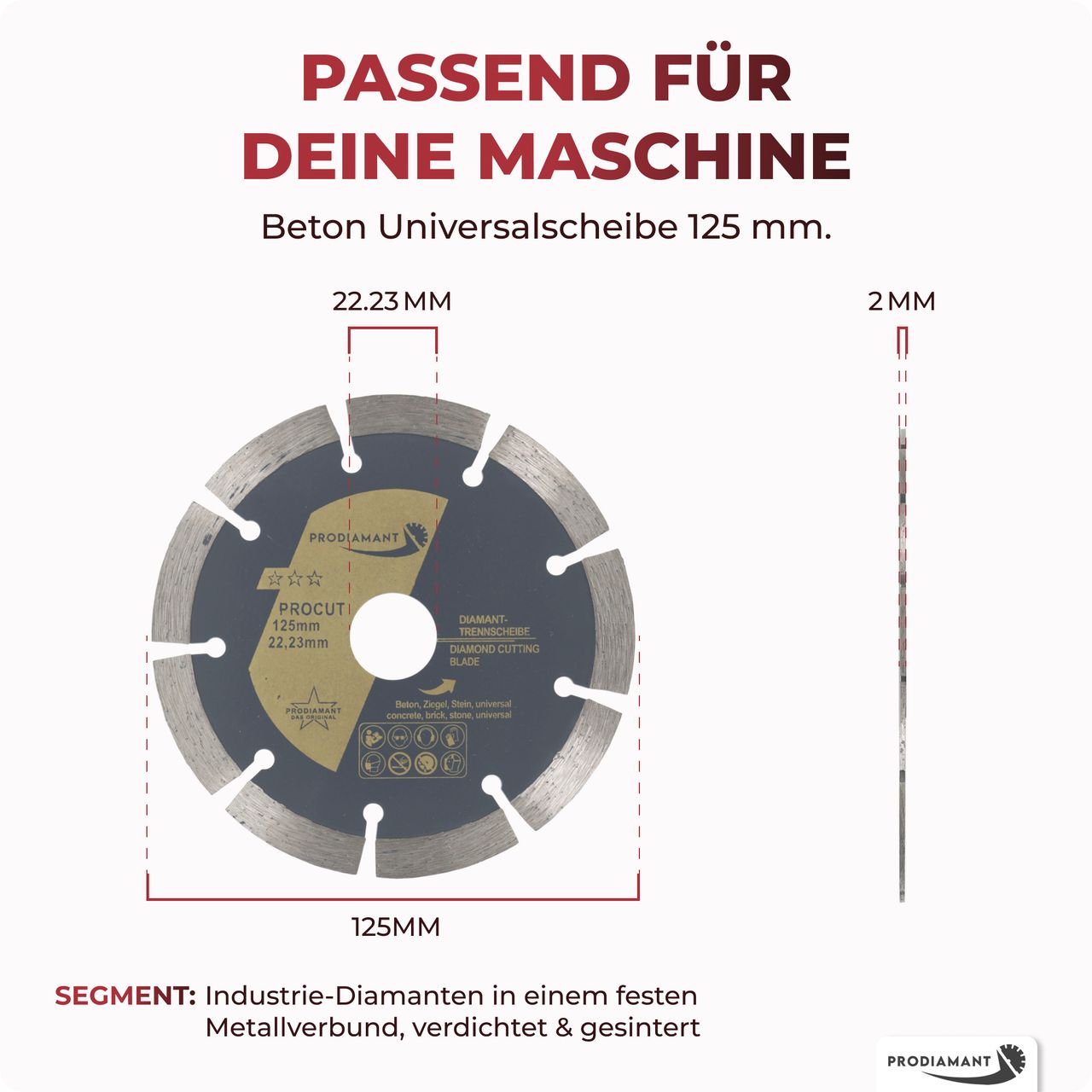 prodiamant-diamanttrennscheibe-procut-125mm-abmessung