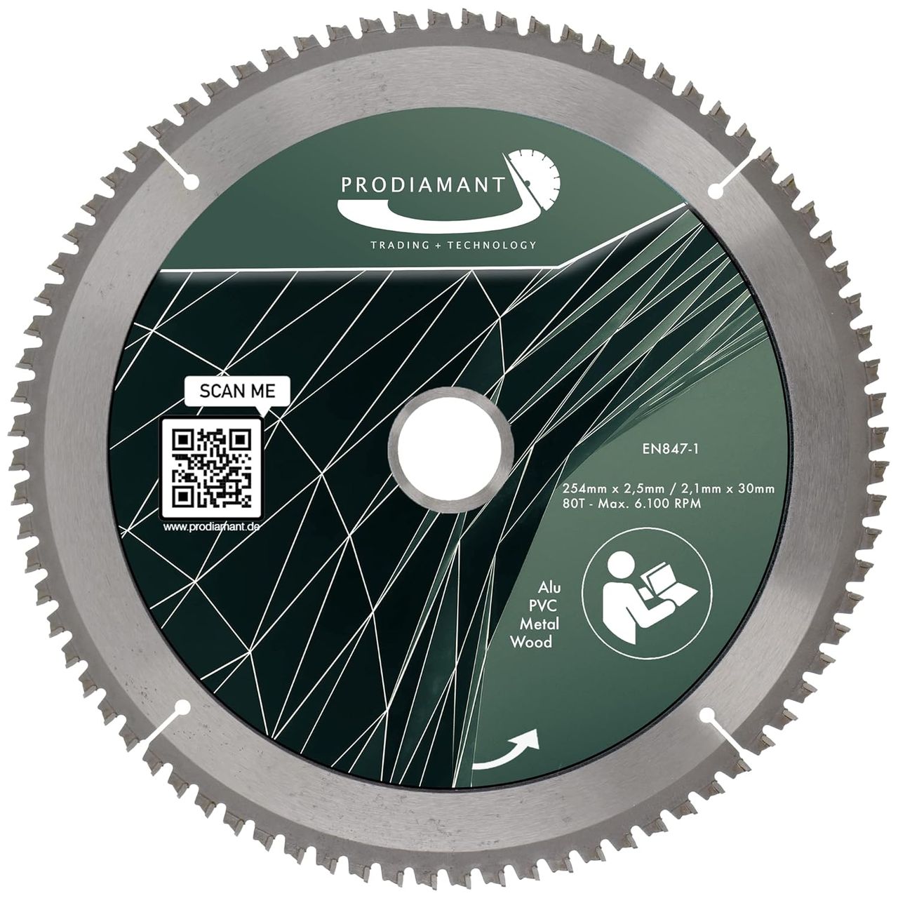 prodiamant-tct-kreissaegeblatt-254-vorne