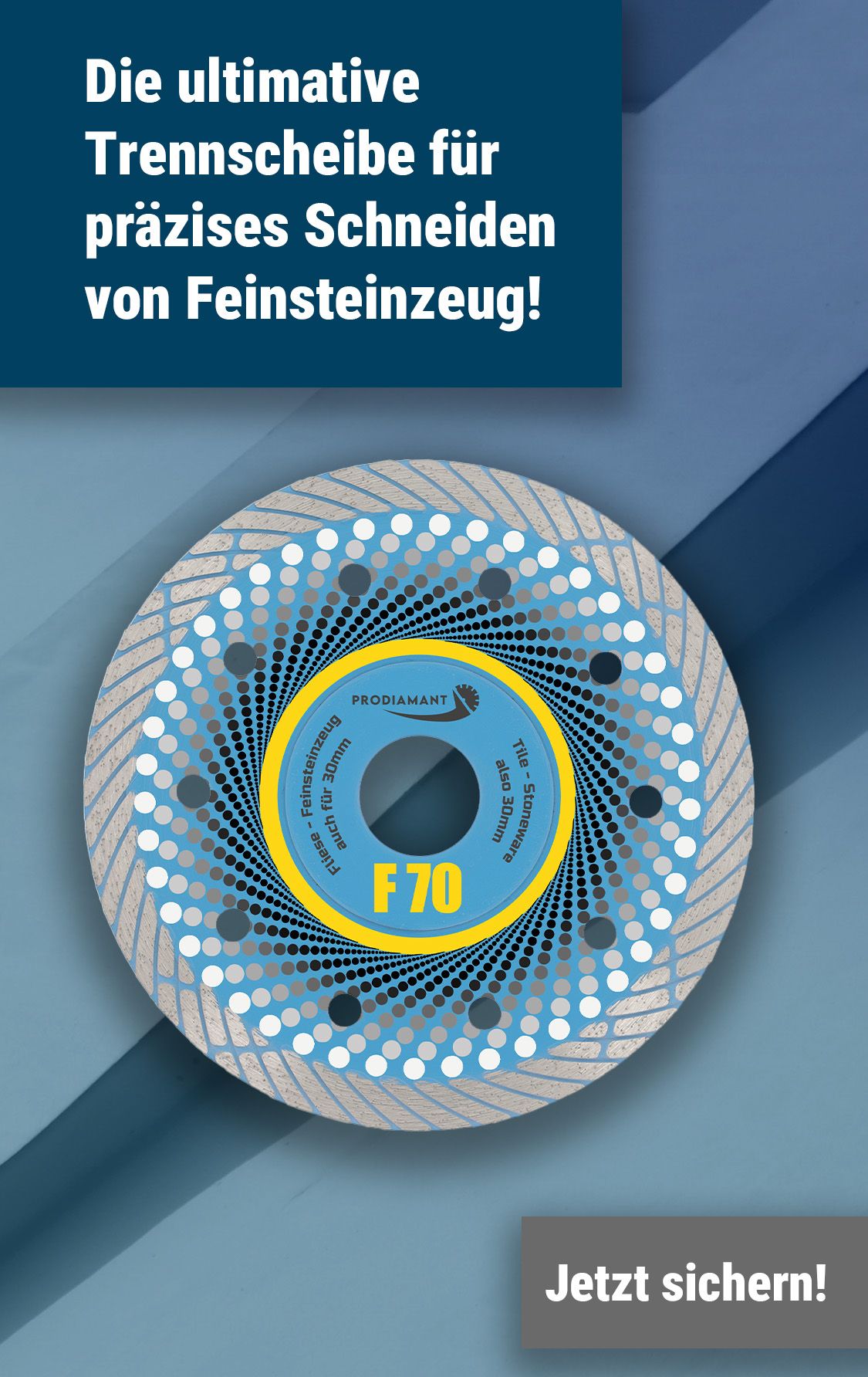 Diamant Fliesenscheibe F70