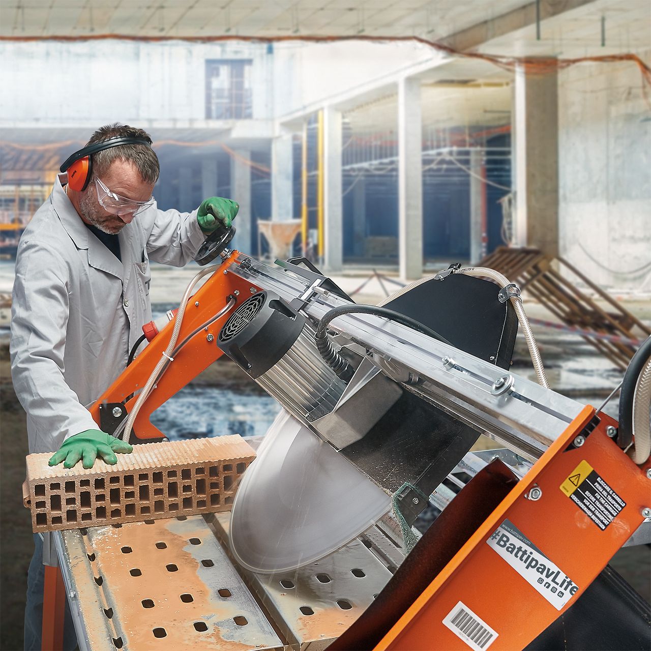 Battipav PRIME 700S Brückensäge – Ansicht 4