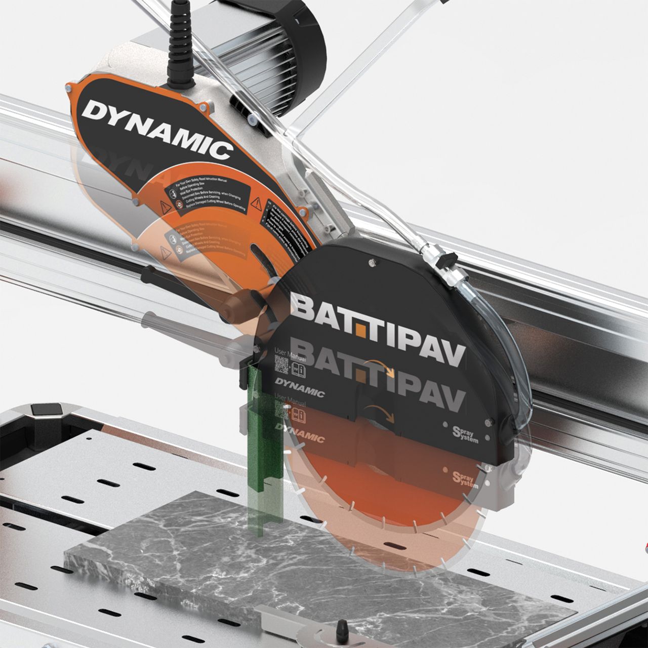 Battipav DYNAMIC 1200S Brückensäge – Ansicht 4