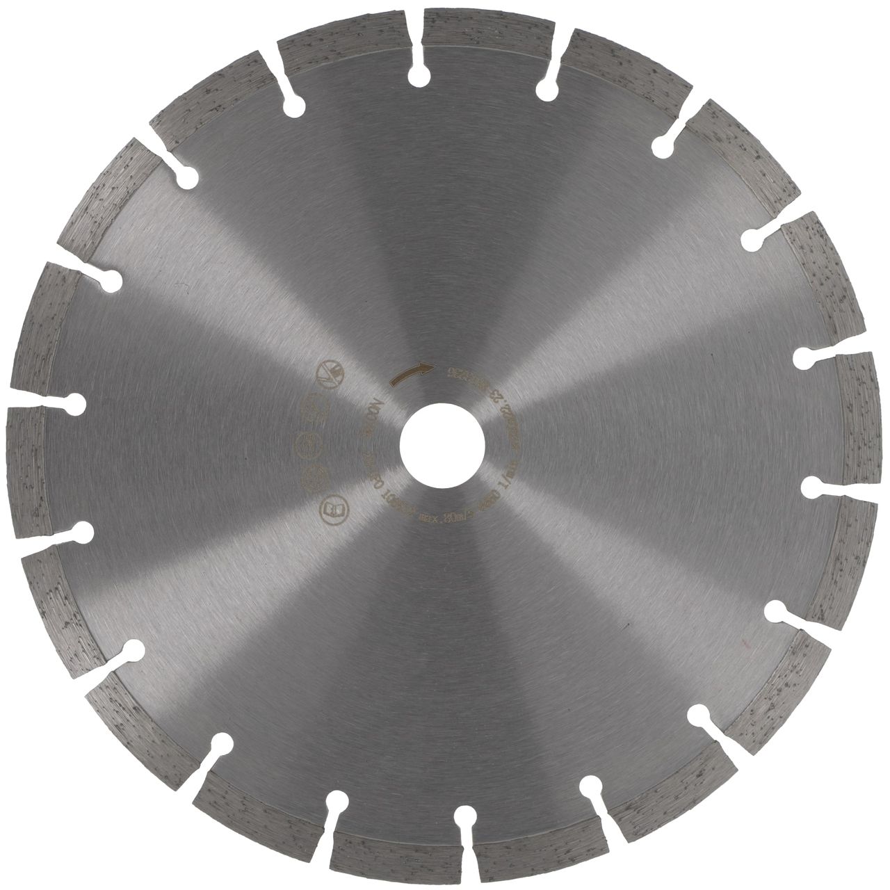 diamanttrennscheibe promac 230mm hinten