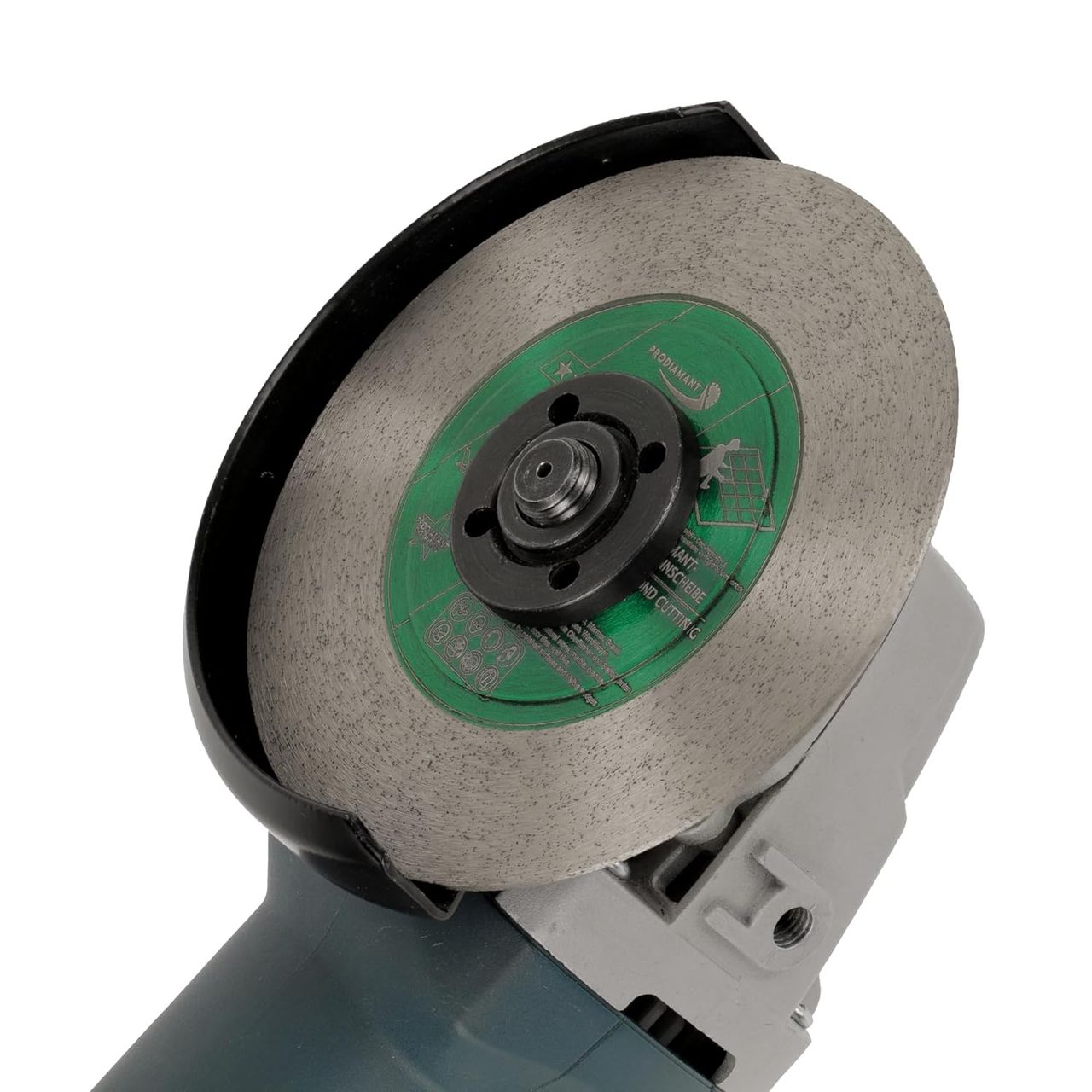 prodiamant diamanttrennscheibe fliese pro complete 125mm auf winkelschleifer