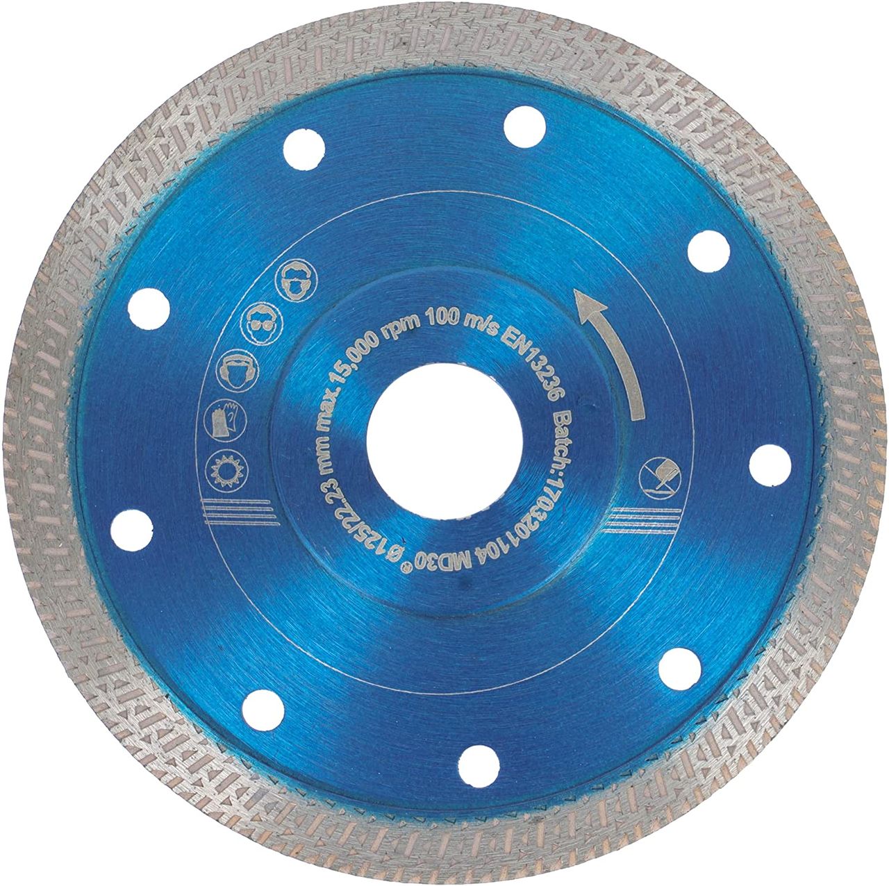 diamanttrennscheibe f50 125mm hinten