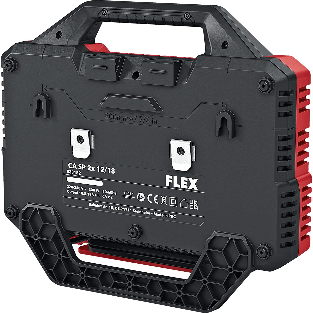 FLEX CA SP 2x 12/18 Doppel-Schnellladegerät für 12- und 18-V-Akkus – Ansicht 6