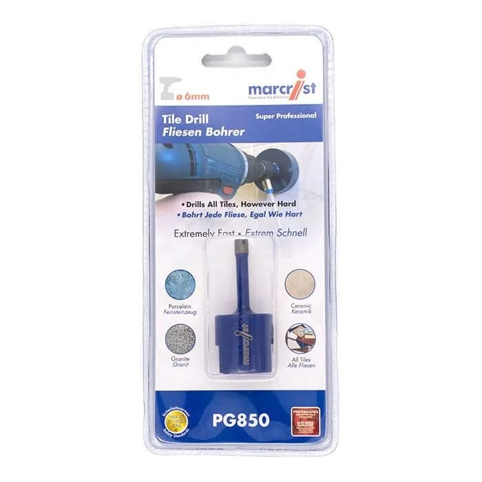 Marcrist PG850 Diamant-Fliesenbohrer nass für Fliesen und Feinsteinzeug – Ansicht 3